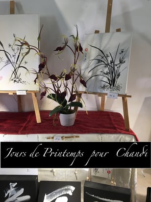 Chandi , la Peinture Zen par Maître Reiki