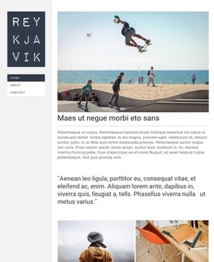 レイアウト Reykjavik