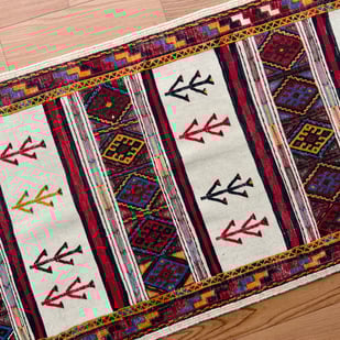 キリム, オールドキリム, クッションカバー, オールドキリムクッションカバー, シラーズ, シルジャン, アゼルバイジャン