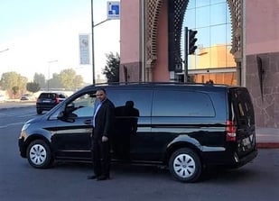 使用する車。エアコンも付いてます。