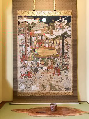 熊野妙法山阿弥陀寺の釈迦涅槃図