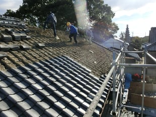 土を降ろします