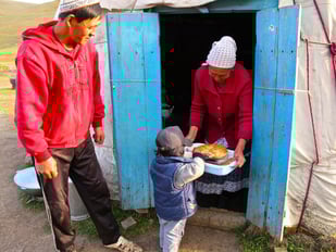 frisch gebackenes Brot von Oma