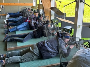 So soll es sein: Alle Scheiben sind mit Militärschützen belegt!