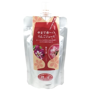 中まで赤〜いりんごジュース　パウチ130ml