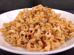 中華だしの決め手！干しエビです。スープにコクとアクセントを出しています。