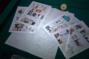 「ネーム」とカラープリントアウト（過去の回のものです）