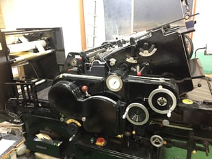 シリンダー箔押し機