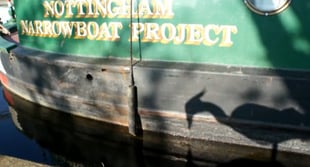Olympic Legacy workshops on canal boats 2010