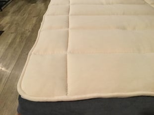 羊毛100％のベッドパッド・ドイツ製ビラベック社のボゥルフ