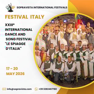 Dance parade in Jesolo-Venice during the international festival