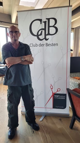 Robert Budzinski beim Treffen des "Club der Besten" von Top Salon 