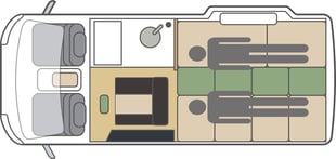 GENUINE-ベッドフロアプラン