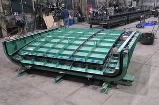 橋脚パネルブロック用型枠,福井鉄工所