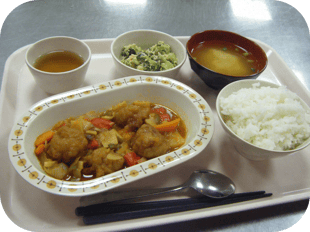 大阪府堺市　生活介護　堺あけぼの園での食事