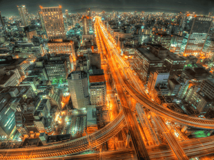 高速の夜景_ベストライフスタイル