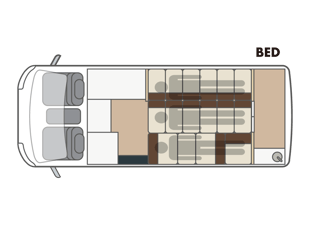 BRILLANTE-ベッドフロアプラン