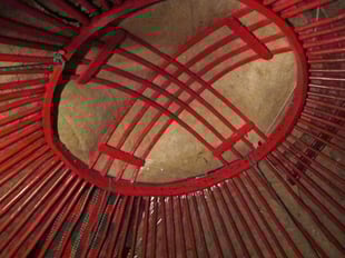 das National-Emblem von Kirgistan