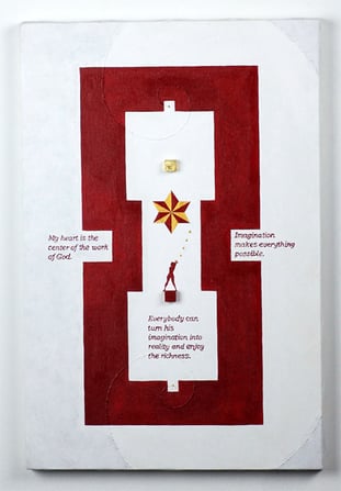 Time Line 7 P6 273mm×410mm   Acrylic 2014