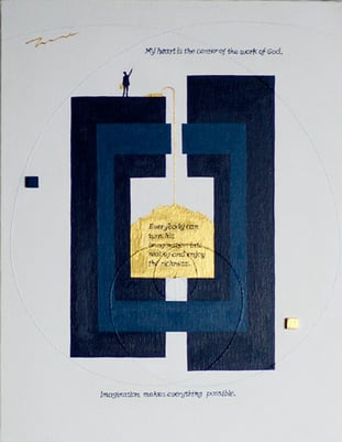 Time Line 15 F6 318mm×410mm   Acrylic 2015