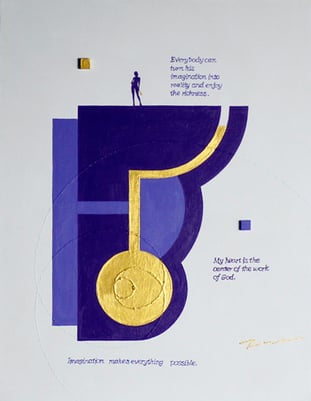 Time Line 16 F6 318mm×410mm   Acrylic 2015