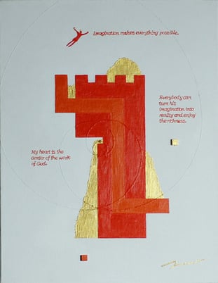 Time Line 25  F6 318mm×410mm   Acrylic 2015