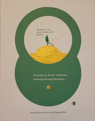 Time Line 14 F6 318mm×410mm   Acrylic 2014