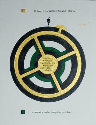 Time Line 20  F6 318mm×410mm   Acrylic 2015