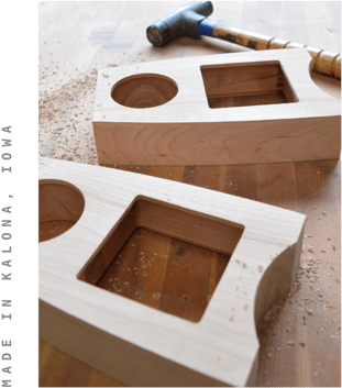 All of our wooden clocks, lamps and home accessories are handcrafted by the Schlabaugh family in Kalona, Iowa. We are best known for our heirloom quality Arts and Crafts style products that are crafted with the greatest care and finest hardwoods. We are a