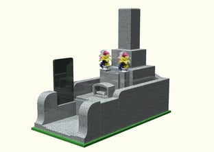 深谷石材店：都立霊園墓石セット