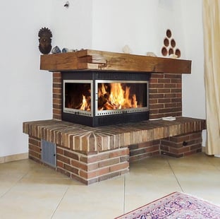 STAFFIERI Heizkassette: Zweiseitige Heizkassette links, verschiedene Rahmenfarben wählbar.