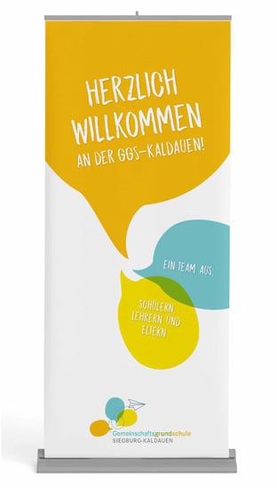 Rollup im Corporate Design by Silke Jacobi