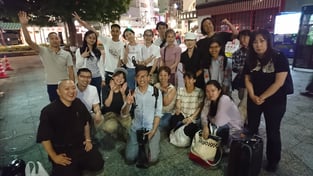 最後にみんなで集合写真を