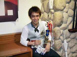 土方隼斗プロ（JPBA）　Photo : On the hill !