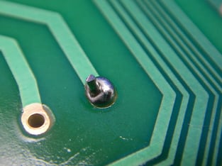 【半田付け不良の例】熱不足