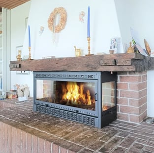 STAFFIERI Heizkassette: Dreiseitige Heizkassette, verschiedene Rahmenfarben wählbar.