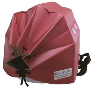 アウトリーチ防災帽子