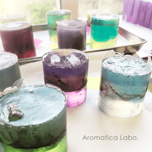 Birthstone Gem Soap Handmade School AromaticaNiigata Tsubame City Original Soap Making