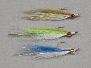 Clouser Minnows for bonito