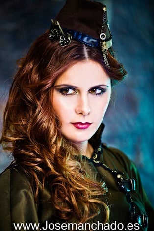 Diego Otero, mister españa, diego otero mister españa, laura diaz, miss toledo, miss toledo laura diaz, steam katt, steamkatt, steampunk fashion, steampunk style, steampunk makeup
