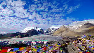 Trekking in Ost-Tibet, um den heiligen Berg Amnye Machen