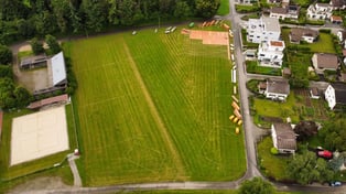 Aargauischer Musiktag Rohrdorf 2024, 1. Juni 2024, Aufbau