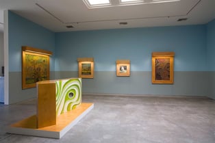 2007 "Willkommen herrliche Ideen - Welcome delicious ideas! 13 Heavily Framed Paintings and 2 Beautiful Sculptures", Christopher Grimes Gallery, Santa Monica