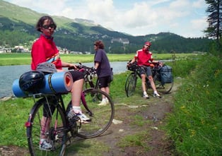 in Cerlerina, kurz vor dem Moritz-See
