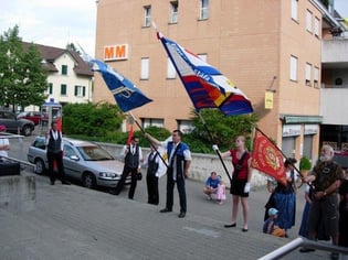 Empfang nach Jodelfest