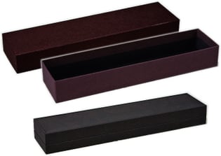 ブラウン箱　不織布付（黒色）