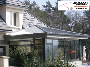 couverture joint debout zinc quartz