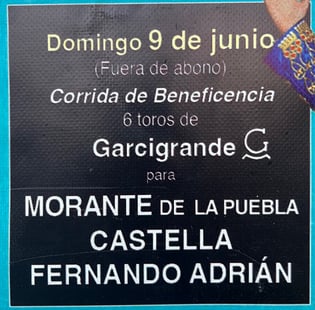 Toros de Garcigrande pour Sebastien Castella et Fernando Adrian