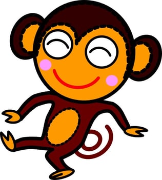 図 「チンパンジー」