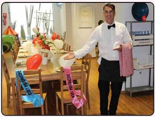 camarero falso infiltrado para punta umbría